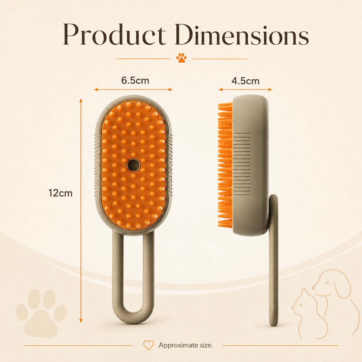 FurMist™ Pet Grooming Brush